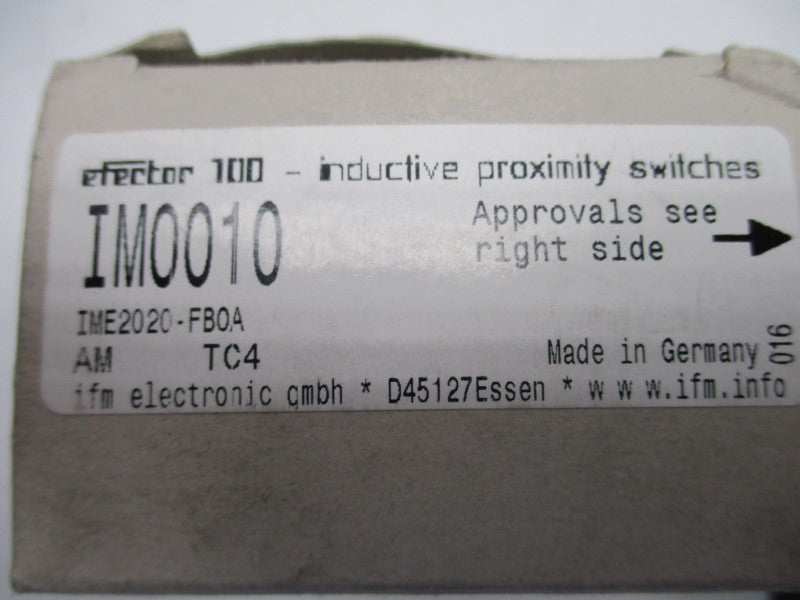 IFM EFECTOR IM0010 NSMP