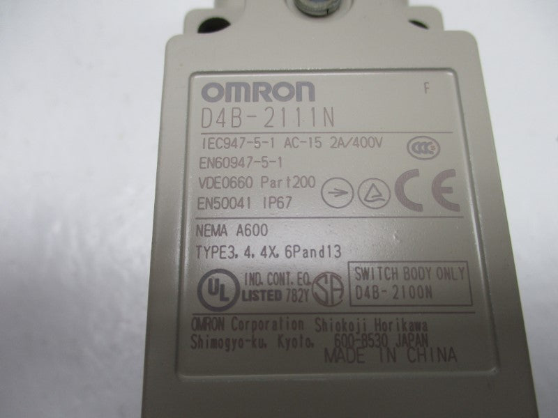 OMRON D4B-2111N NSMP
