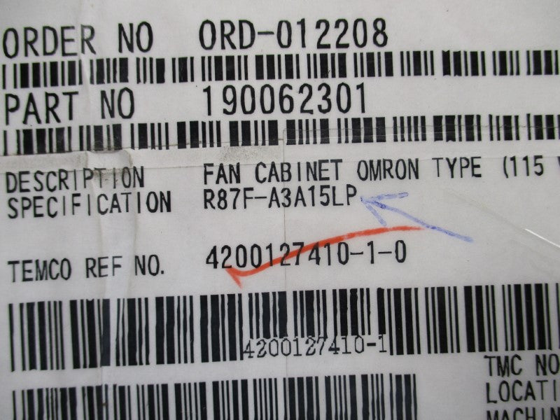 OMRON R87F-A3A15LP NSMP