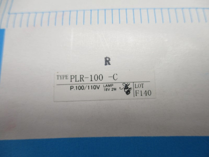 MARUYASU PLR-100-C NSMP