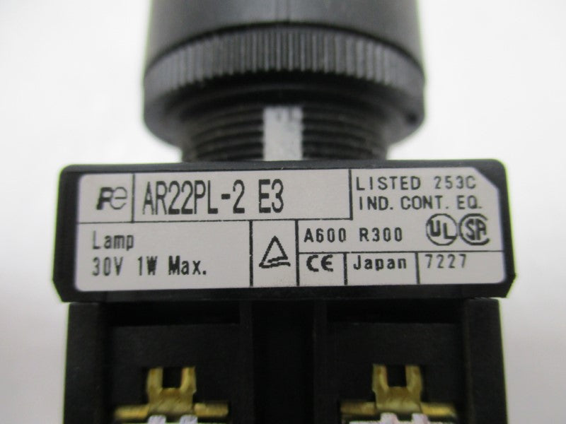FUJI ELECTRIC AR22PL-2E3 (AMBER) NSNP