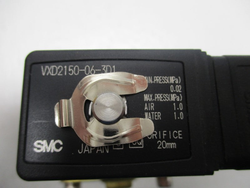 SMC VXD2150-06-3D1 110-120VAC NSNP