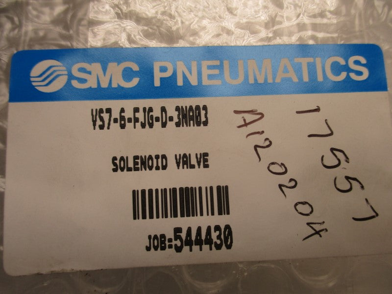 SMC VS7-6-FJG-D-3NA03 24VDC NSNP