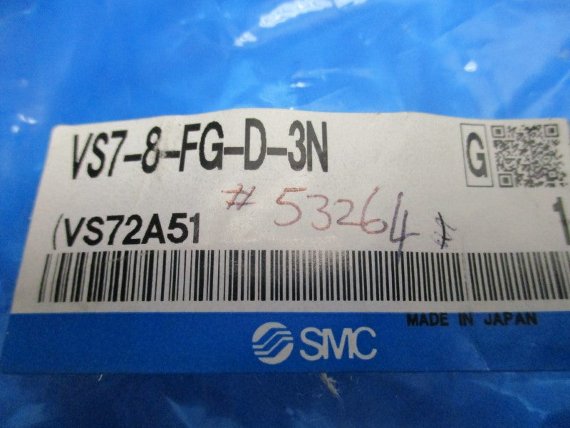 SMC VS7-8-FG-D-3N 24VDC NSMP