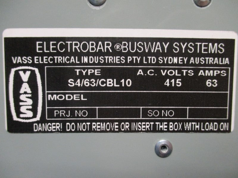 ELECTROBAR S4/63/CBL10 NSMP