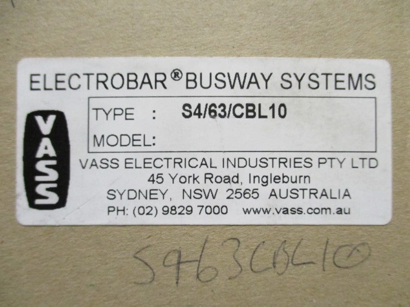 ELECTROBAR S4/63/CBL10 NSMP