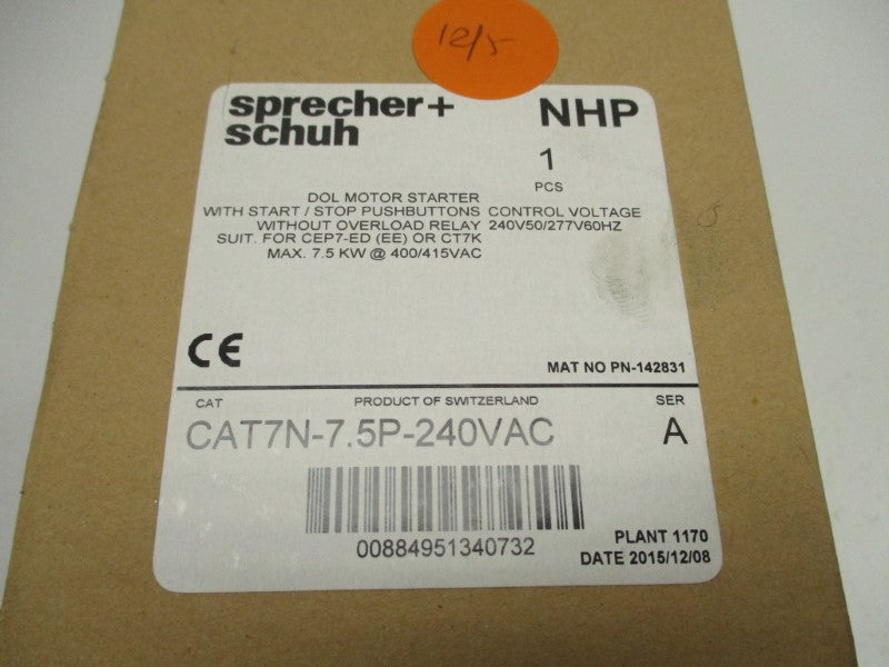 SPRECHER+SCHUH CAT7N-7.5P NSMP