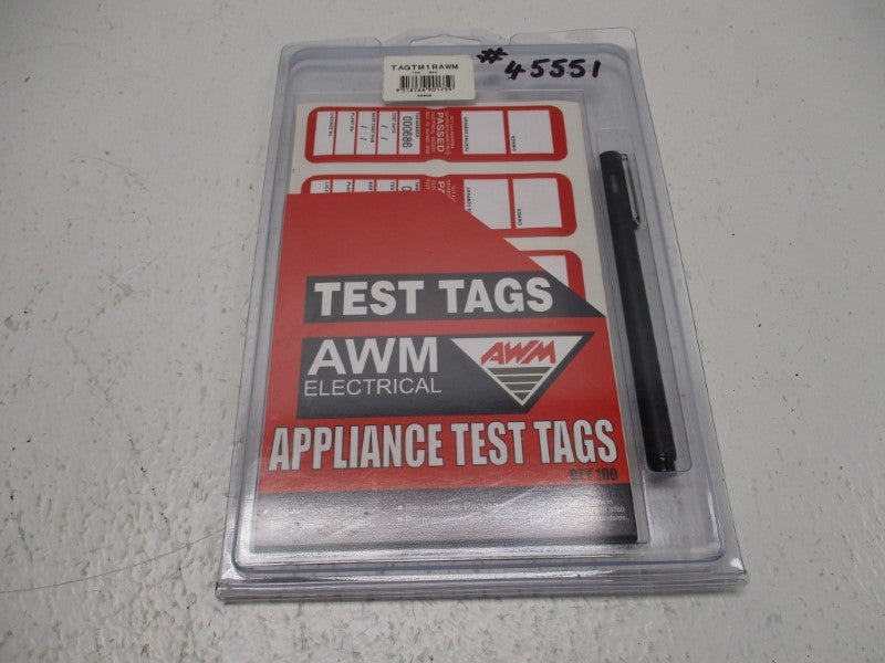 AWM ELECTRICAL TAGTM1RAWM (PKG OF 100)NSMP