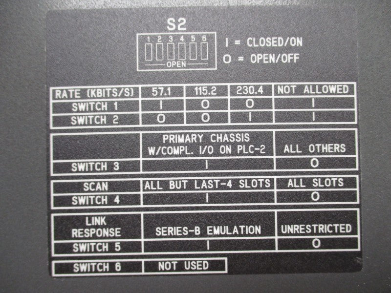 ALLEN BRADLEY 1771-ASB SER. C F/W F UNMP