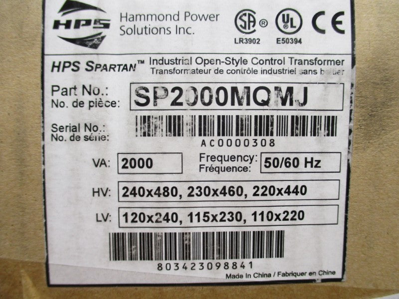 HPS SP2000MQMJ NSMP