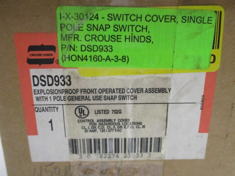 CROUSE-HINDS DSD933 NSMP