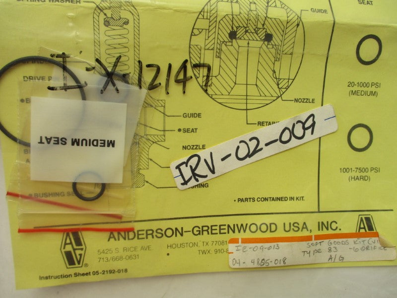 ANDERSON-GREENWOOD 04-4805-018 NSMP