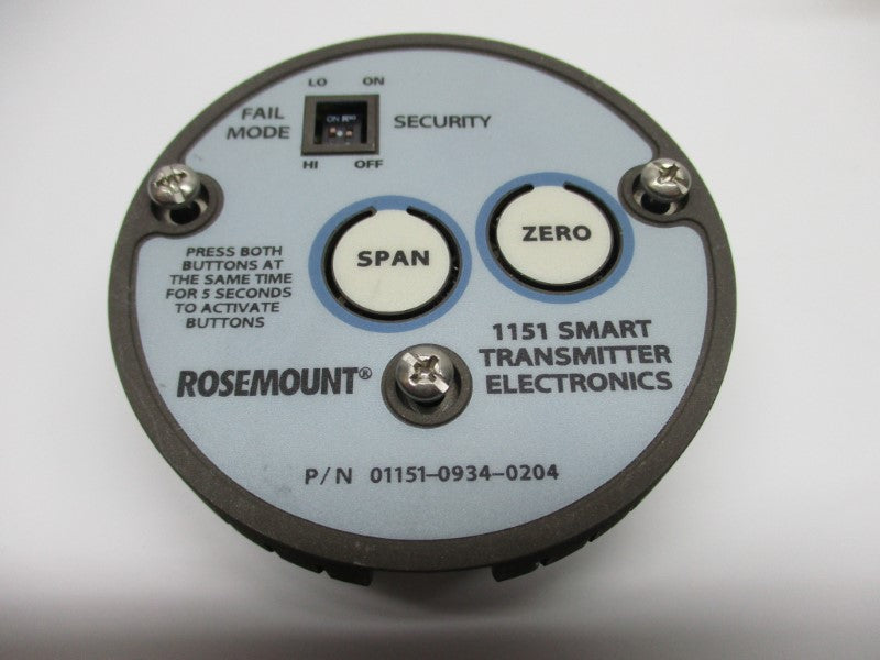ROSEMOUNT 01151-0934-0204 NSNP