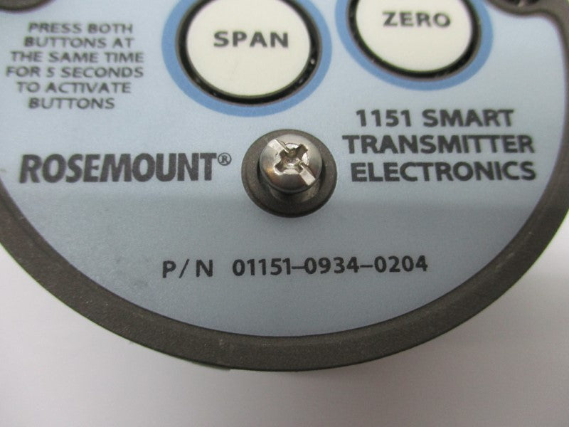 ROSEMOUNT 01151-0934-0204 NSNP