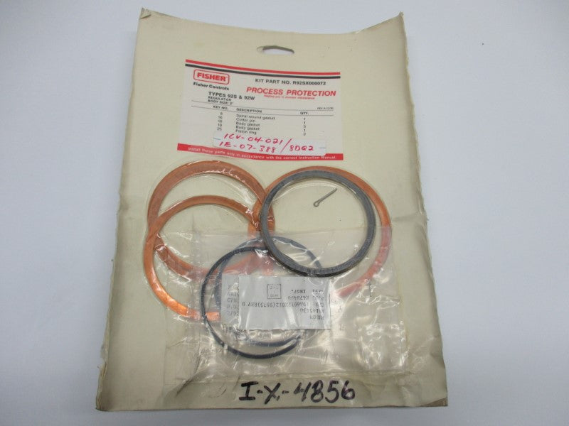 FISHER R92SX000072 NSMP