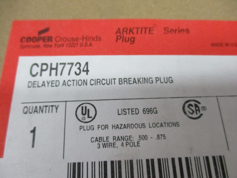 CROUSE-HINDS CPH7734 NSMP