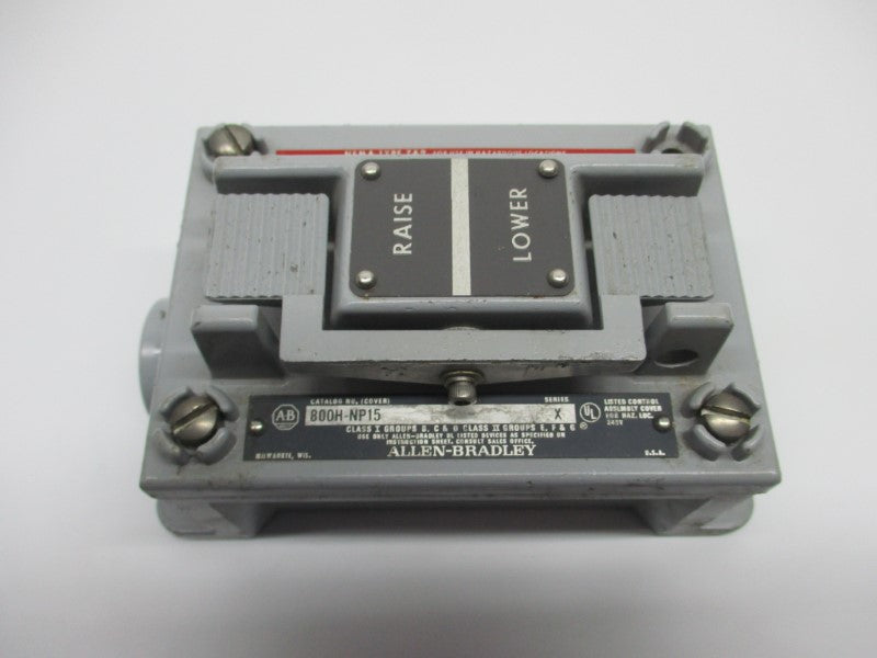 ALLEN BRADLEY 800H-2HD7 SER. X (AS PICTURED) NSNP