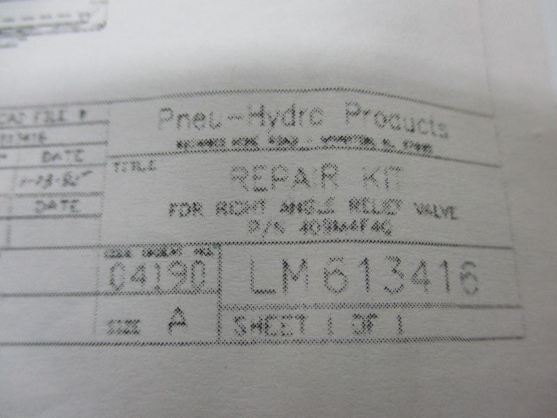 PNEU-HYDRC LM613416 NSNP