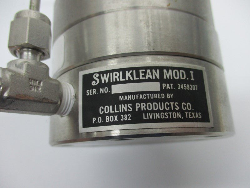 COLLINS PRODUCTS SWIRLKLEAN-1 UNMP