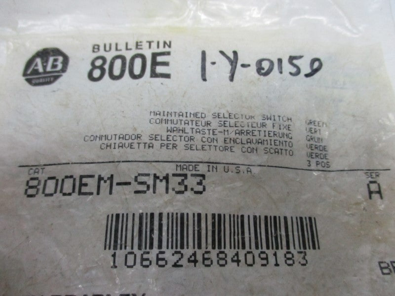 INDUSTRIAL SPARE PART 800EM-SM33 SER. A NSMP