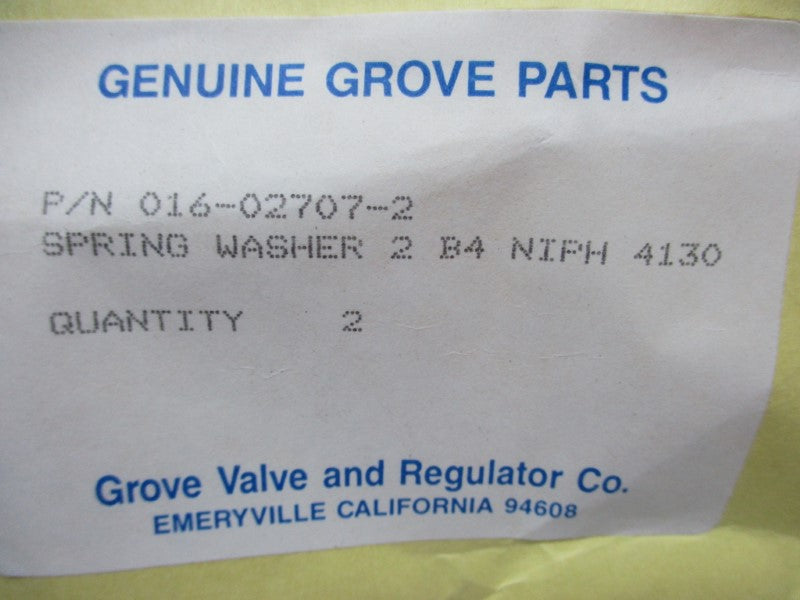 GROVE VALVE AND REGULATOR 016-02707-2 (PKG OF 2) NSMP