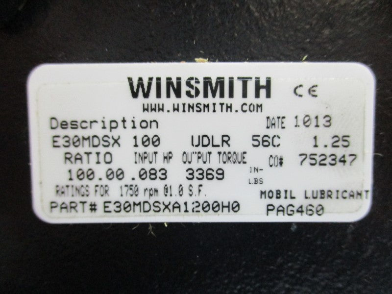 WINSMITH E30MDSXA1200H0 NSNP