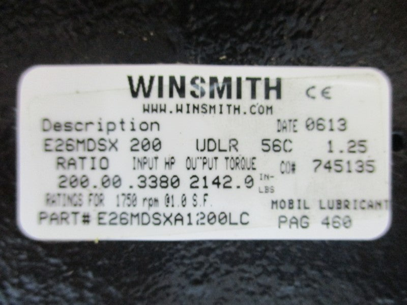 WINSMITH E26MDSXA1200LC NSNP