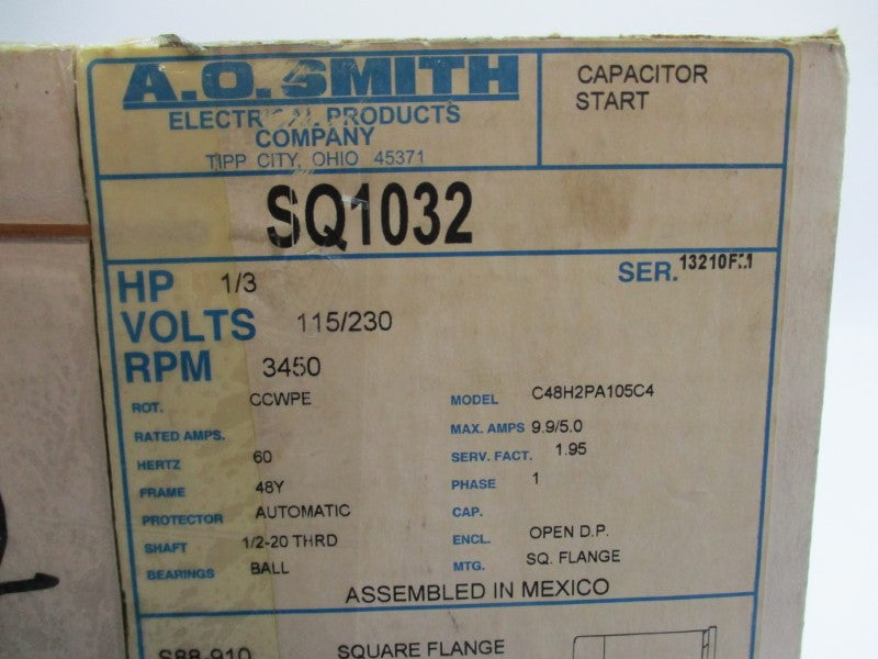 AO SMITH SQ1032 NSMP