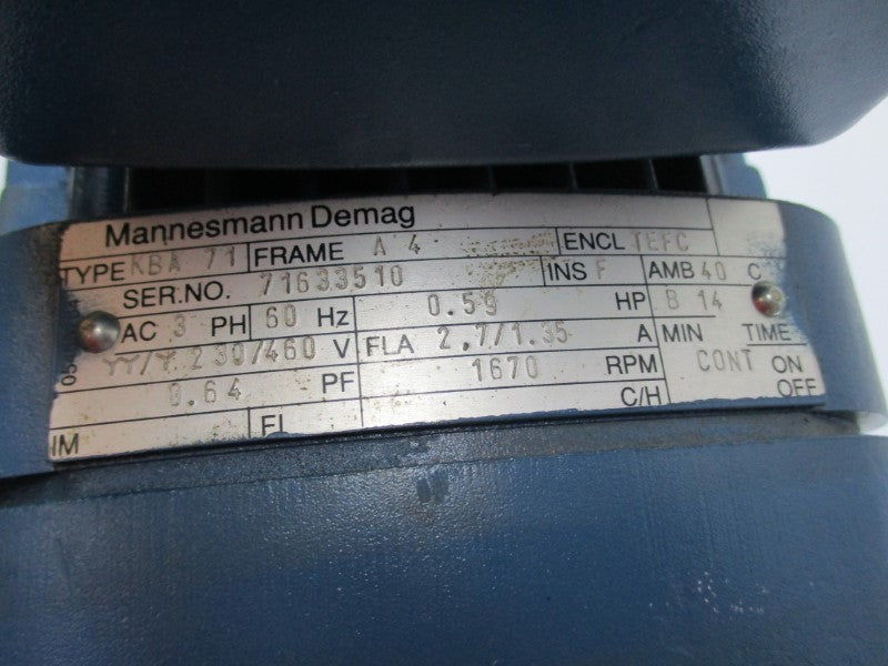 MANNESMANN DEMAG KBA-71 AF05-M01-35-0 NSNP