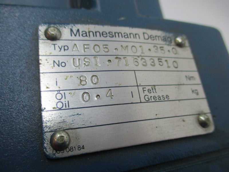 MANNESMANN DEMAG KBA-71 AF05-M01-35-0 NSNP