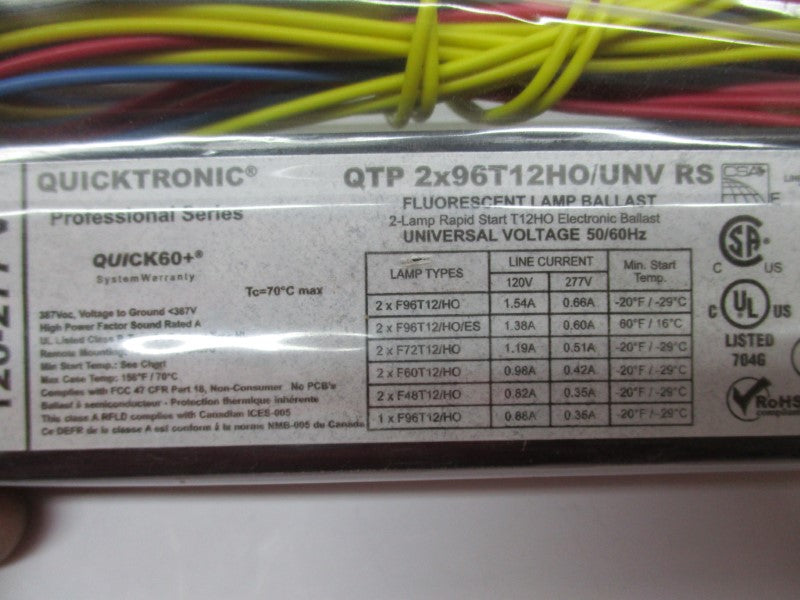 OSRAM QTP-2X96T12HO/UNV NSMP