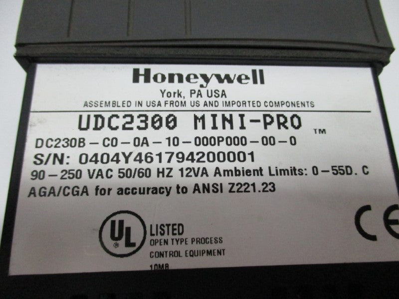 HONEYWELL DC230B-CO-0A-10-000P000-00-0 UNMP