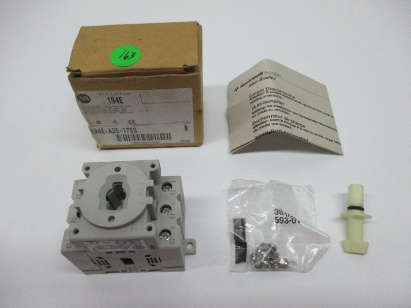 ALLEN BRADLEY 194E-A25-1753 SER. B NSMP