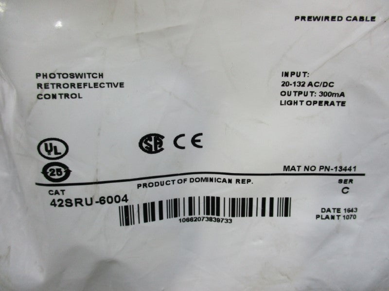 ALLEN BRADLEY 42SRU-6004 SER. C NSMP