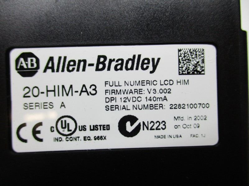 INDUSTRIAL SPARE PART 20-HIM-A3 SER. A F/W 3.002 NSMP