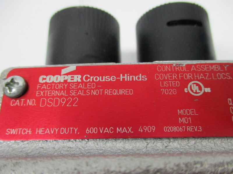 CROUSE-HINDS DSD922 NSMP