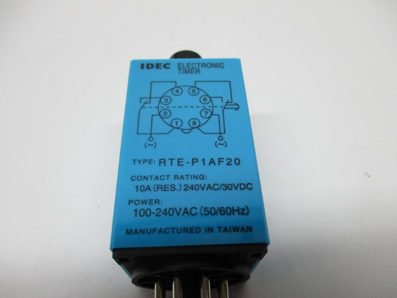 IDEC RTE-P1AF20 100-240VAC NSMP