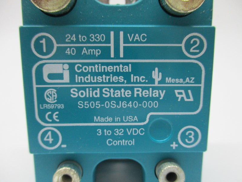CONTINENTAL S505-0SJ640-000 3-32VDC NSMP