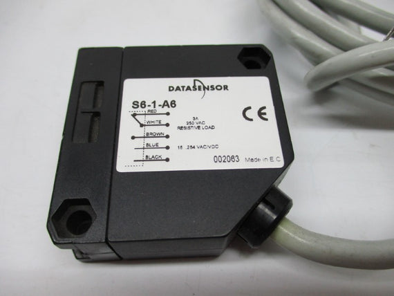 DATASENSOR S6-1-A6 3A 250VAC NSMP