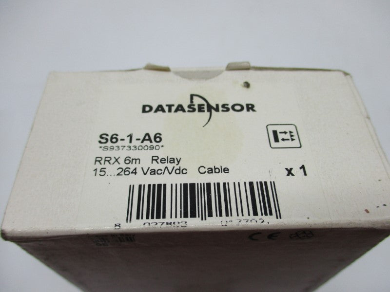 DATASENSOR S6-1-A6 3A 250VAC NSMP