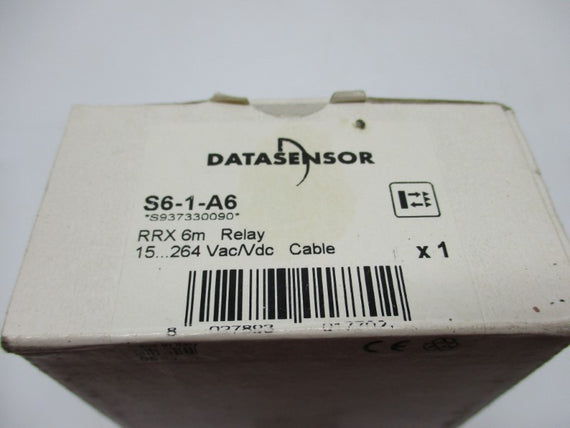 DATASENSOR S6-1-A6 3A 250VAC NSMP