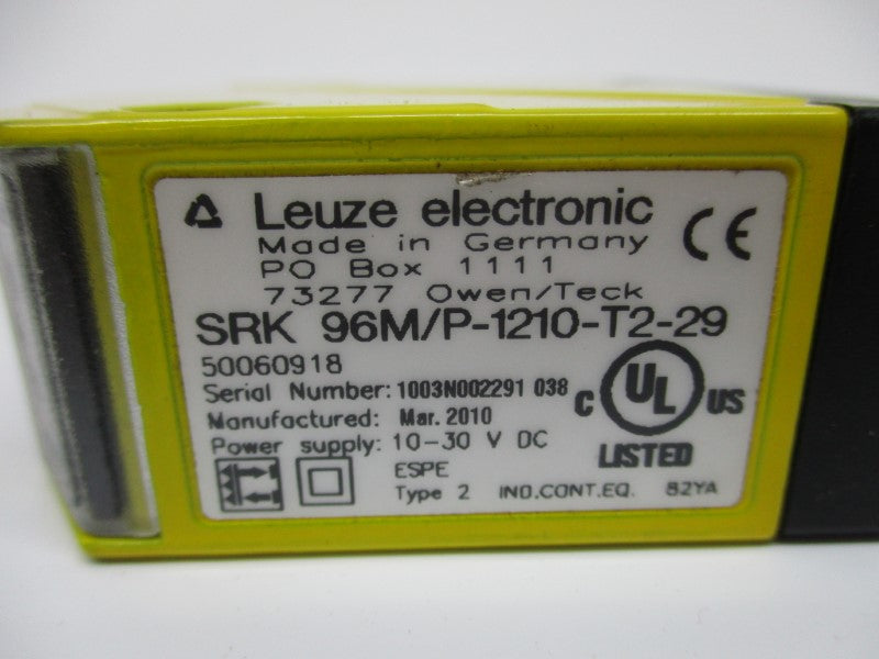 LEUZE ELECTRONIC SRK96M/P-1210-T2-29 NSMP
