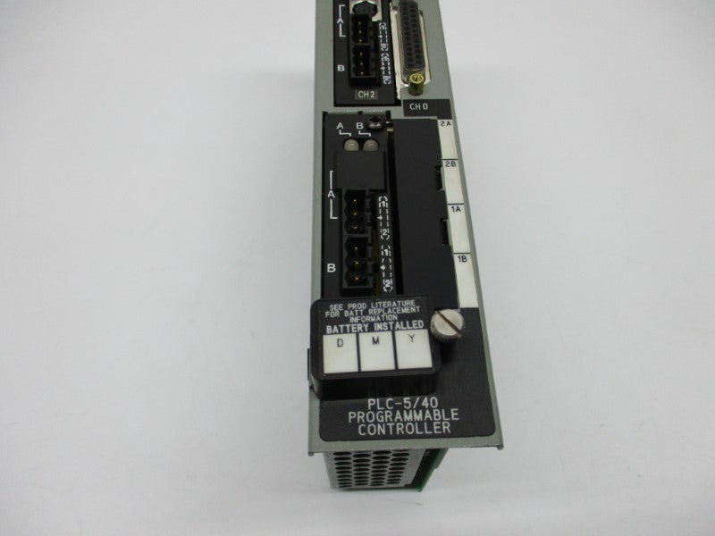 ALLEN BRADLEY 1785-L40B SER. C F/W H UNMP