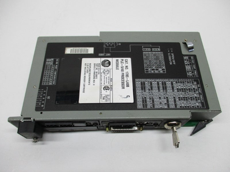ALLEN BRADLEY 1785-L40B SER. C F/W H UNMP