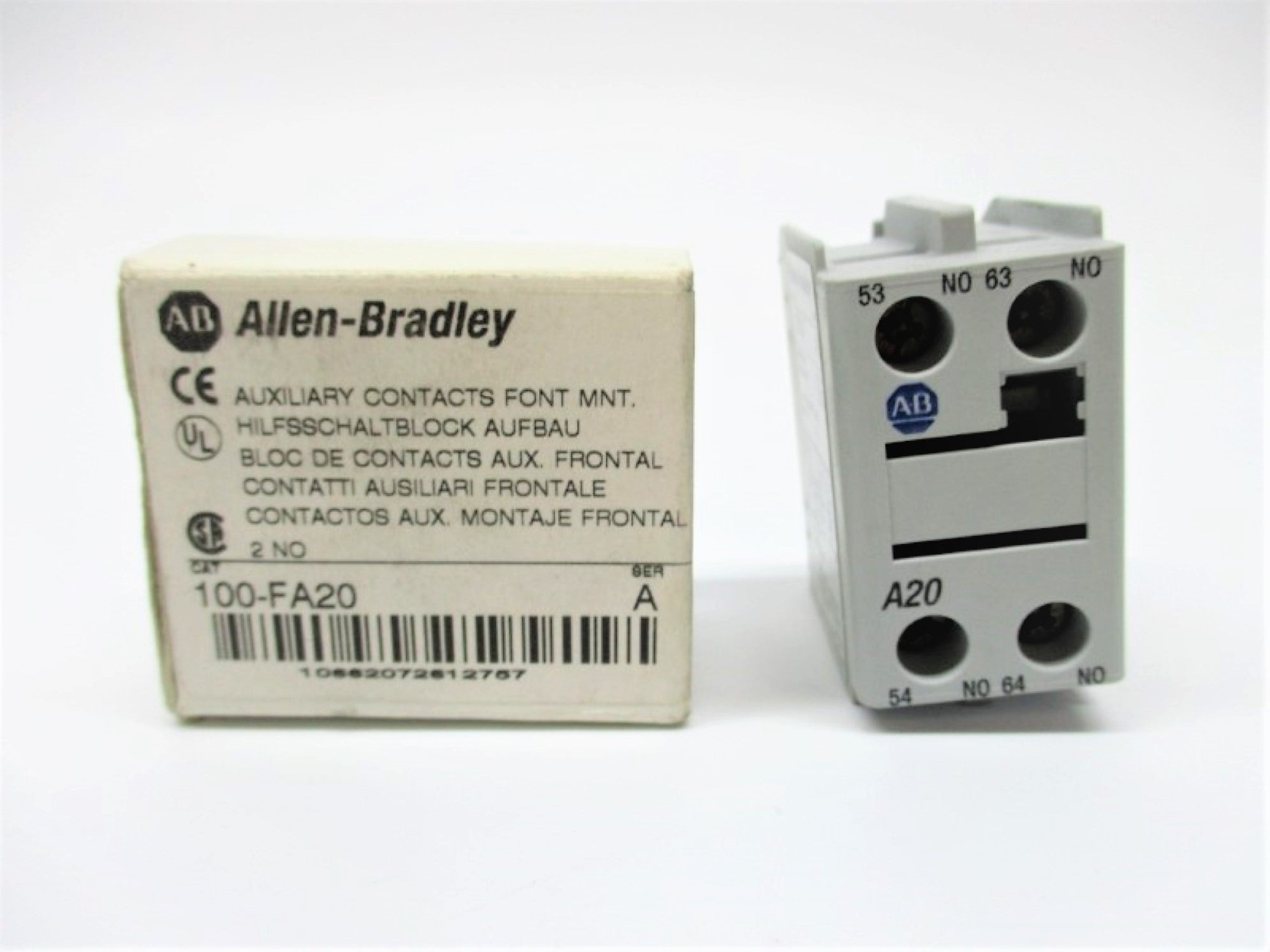 ALLEN BRADLEY 100-FA20 SER. A (WH) NSMP