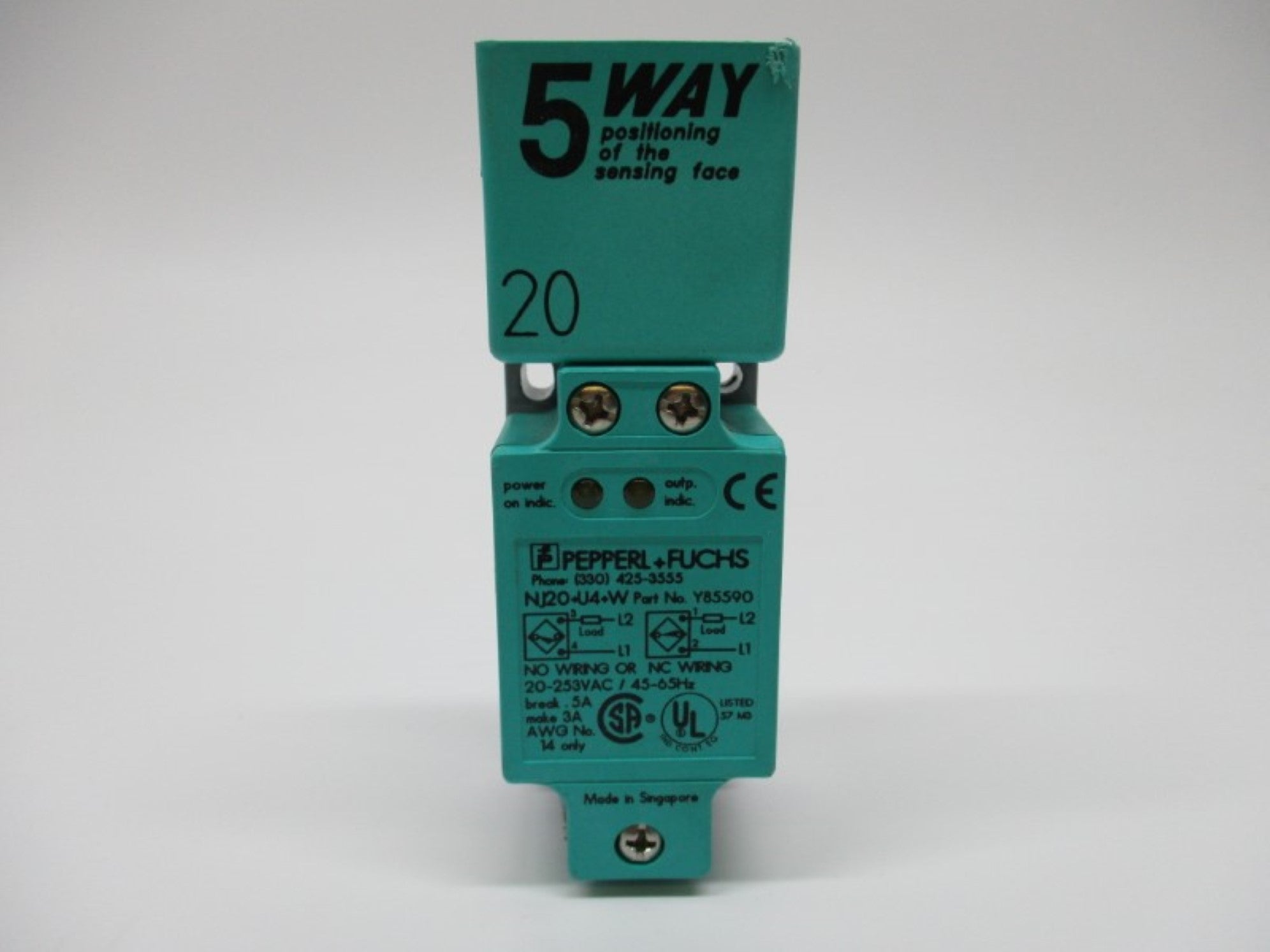 PEPPERL+FUCHS NJ20+U4+W NSMP