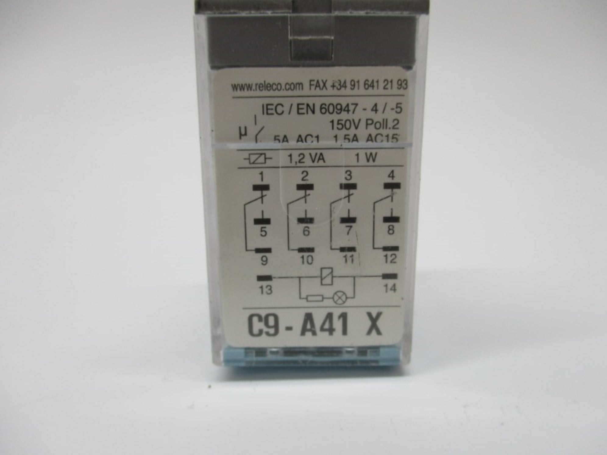 RELECO C9-A41X 120VAC NSNP
