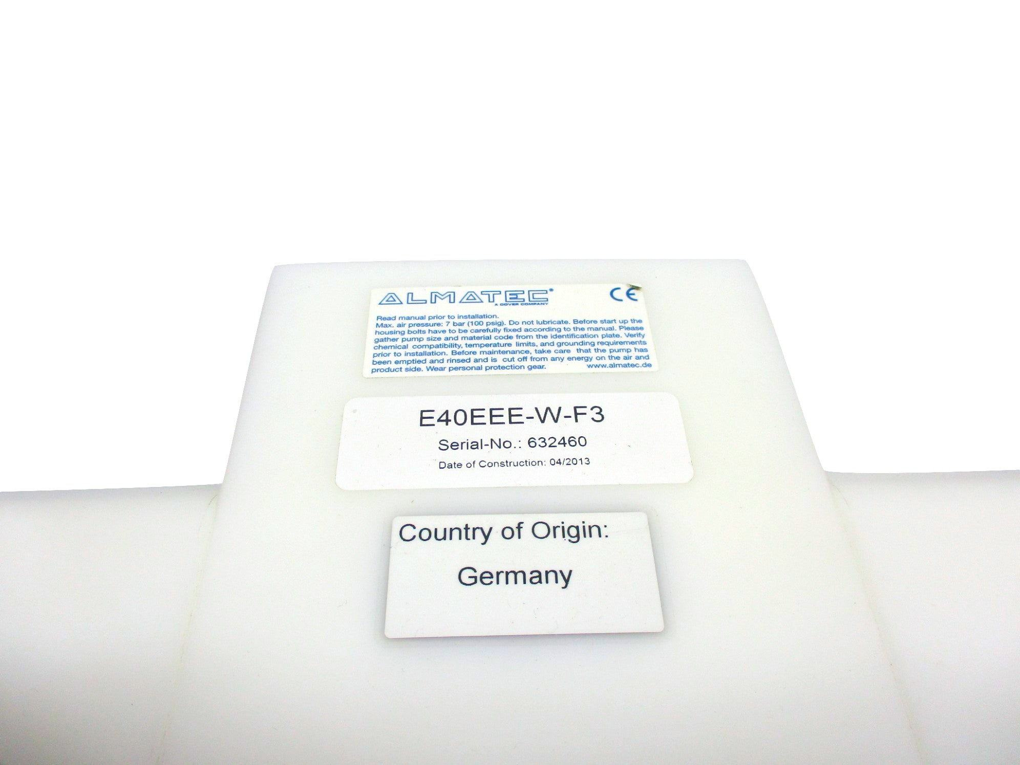 ALMATEC E40EEE-W-F3 NSMP