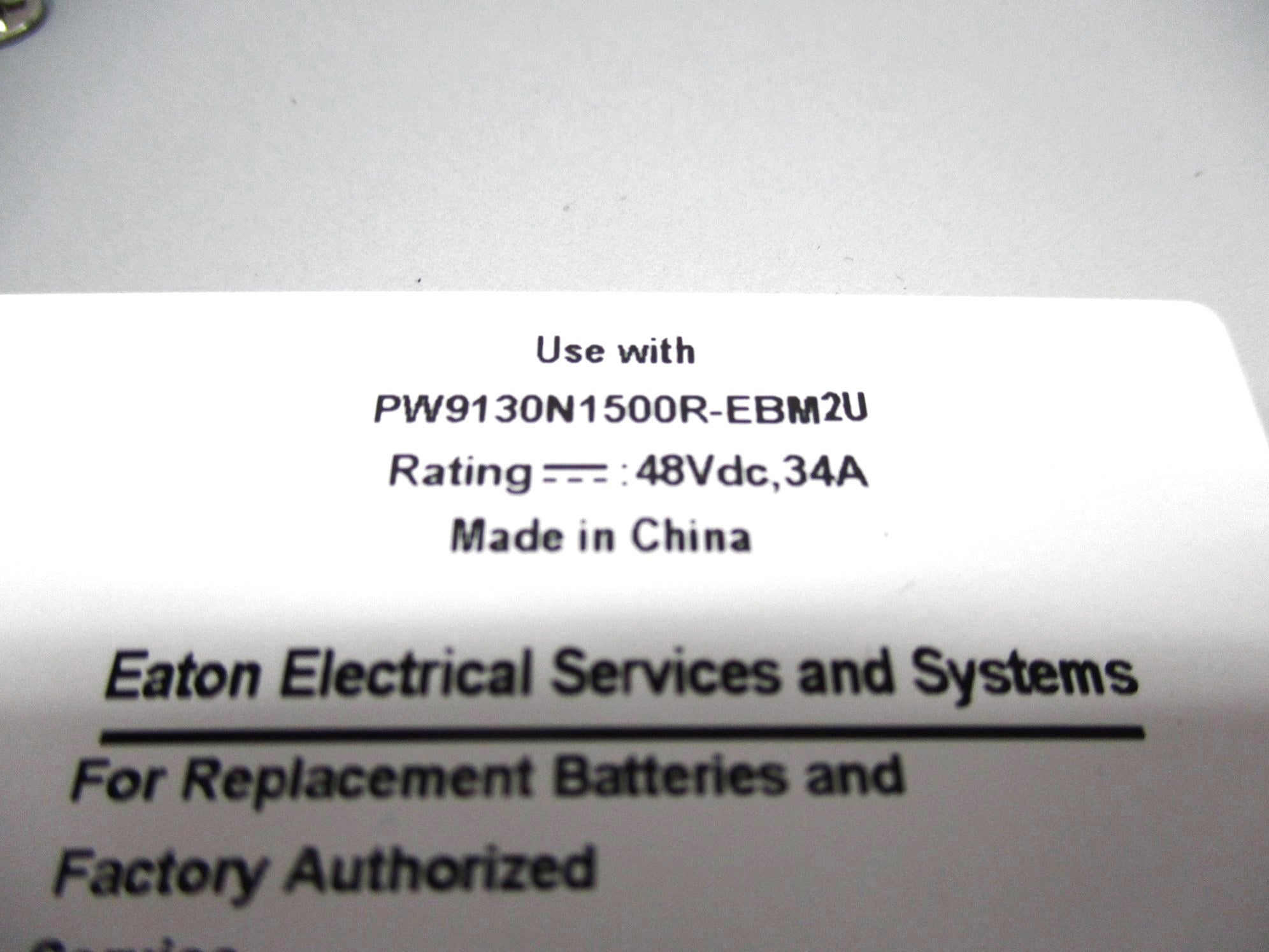 EATON PW9130I1500R-XL2U NSMP