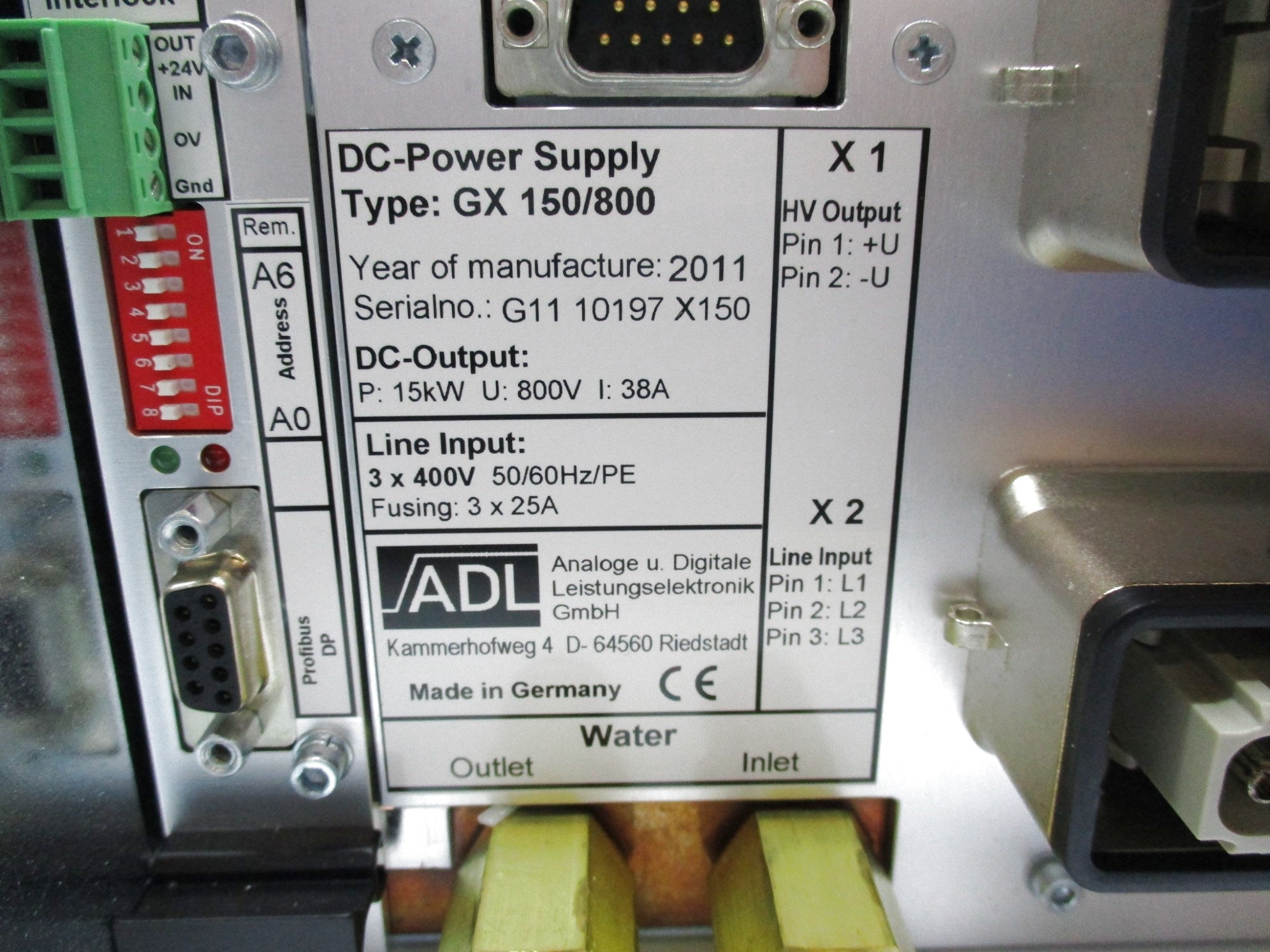ADL GX150/800 NSMP